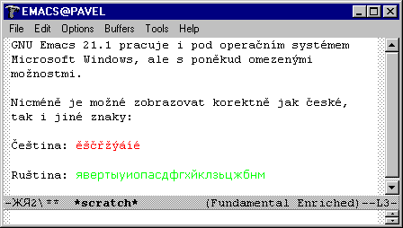 GNU Emacs 21 a Microsoft Windows
