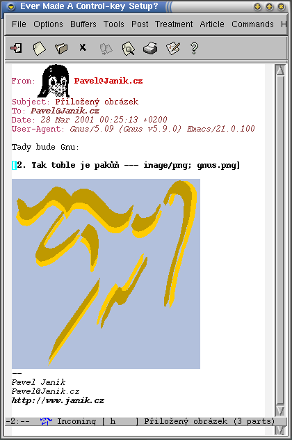 GNU Emacs a obrzky